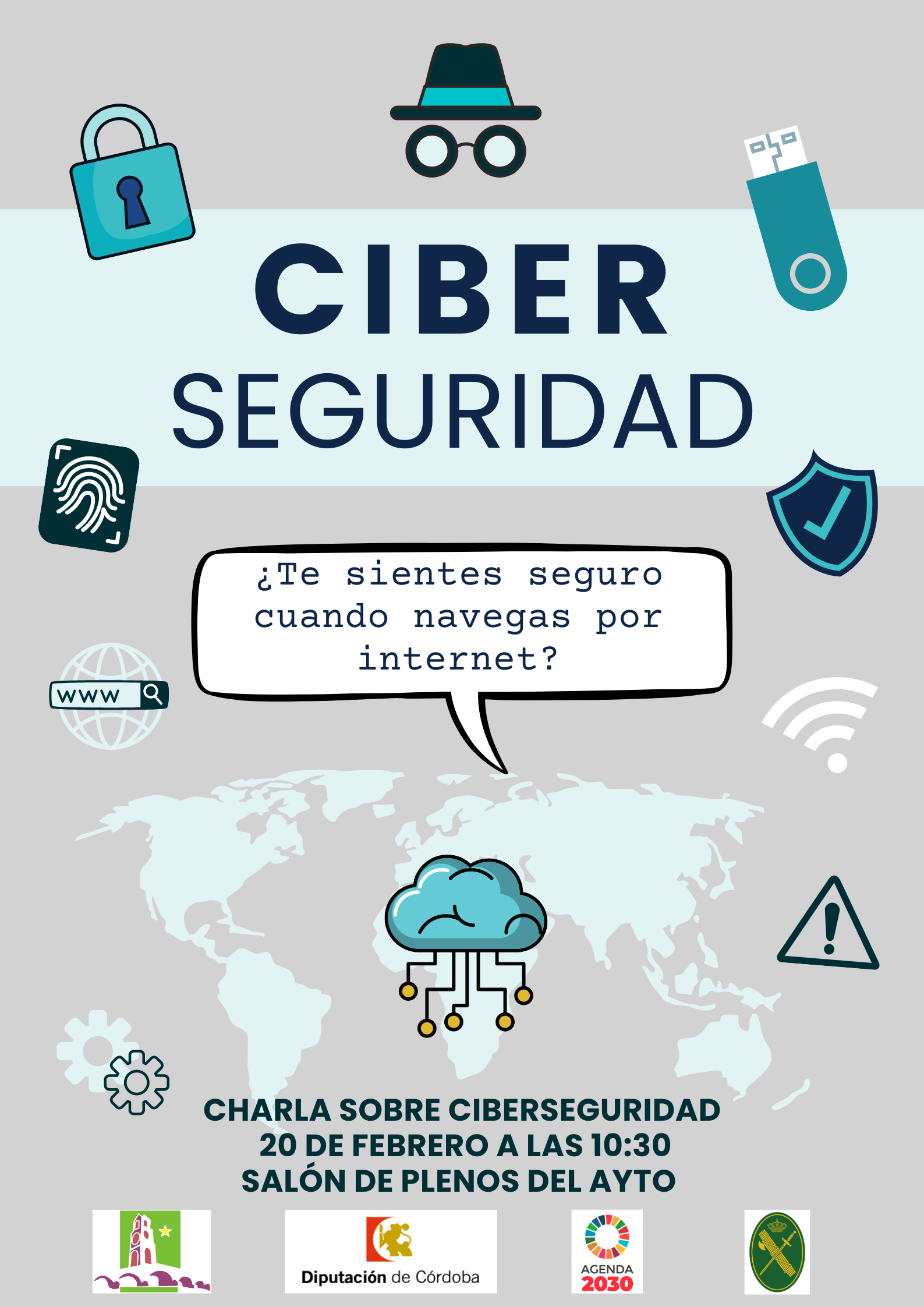 Charla sobre CIBERSEGURIDAD – Ayuntamiento de El Viso